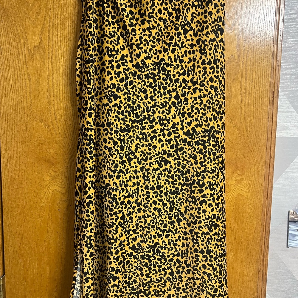 Leopard Print Skirt